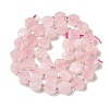 Natural Rose Quartz Beads Strands G-P534-A05-02-3