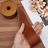 2M Flat AB Grade Cowhide Leather Cord AJEW-WH0479-73E-04-3