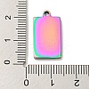 Ion Plating(IP) 304 Stainless Steel Pendants STAS-D025-06M-02-3