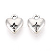 Tibetan Style Alloy Charms TIBE-N013-15AS-1