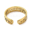 304 Stainless Steel Open Cuff Rings RJEW-K245-57G-2