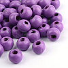 Natural Wood Beads WOOD-S662-13x14mm-A12-1