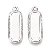 304 Stainless Steel Pendant Cabochon Settings STAS-N108-61P-1