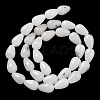 Natural White Jade Beads Strands G-B106-A31-02-3