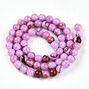 Natural Persian Jade Beads Strands G-A255-A02-01D-2
