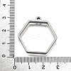 304 Stainless Steel Pendants STAS-S181-01P-B-3