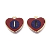 Valentine's Day Printed Alloy Pendants PALLOY-SZC0008-15E-1