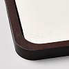 Square Wooden Organizer Display Jewelry Plates ODIS-WH0099-221E-2