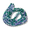 Crackle Glass Beads Strands CCG-C002-8mm-03-2