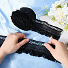 5Yards Polyester Embroidery Ribbon OCOR-GF0004-64B-4