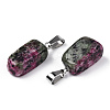 Natural Ruby in Zoisite Pendants G-Q996-24A-2