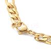 PVD Vacuum Plating 304 Stainless Steel Figaro Chain Necklaces STAS-A051-06G-3