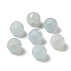Natural White Jade(Dyed) European Beads G-N342-03R-1