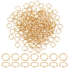 200Pcs 304 Stainless Steel Open Jump Rings STAS-UN0055-25-1