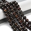 Natural Polychrome Jasper/Picasso Stone/Picasso Jasper Beads Strands G-C160-01-8mm-2