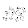 Tarnish Resistant 201 Stainless Steel Charms STAS-R105-W-2