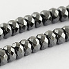 Grade A Non-magnetic Synthetic Hematite Beads Strands G-R211-23-1