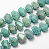 Natural Amazonite Bead Strands G-H038-22-1