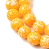 Handmade Lampwork Beads Strands LAMP-H071-01C-07-3