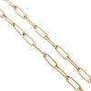 4MM 304 Stainless Steel Paperclip Chain Necklaces with Spring Ring Clasps NJEW-JN05708-5