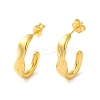 Golden 304 Stainless Steel Stud Earrings EJEW-K257-01B-G-1