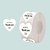 500Pcs Heart with Thank You Roll Stickers DIY-U008-01F-1