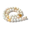 Natural Fire Crackle Agate Beads Strands G-G190-A02-01-3