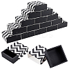 Square Folding Cardboard Small Cake Drawer Box CON-WH0084-49A-1