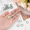25Pcs Natural Abalone Shell/Paua Shell Cabochons SHEL-WR0001-01-3