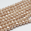 Electroplate Glass Bead Strands EGLA-G014-8mm-FR-A05-1