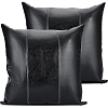 Square Imitation Leather Pillow Case AJEW-WH20006-406C-1