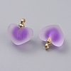 Frosted Transparent Acrylic Pendants LS-GLAA-TAC0002-B06-2