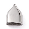 Tarnish Resistant 304 Stainless Steel Cord Ends LS-STAS-K220-01C-P-1
