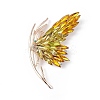 Rhinestone Butterfly Brooch Pin X1-JEWB-P016-03LG-01-1