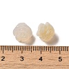 Natural Grey Agate Carved Flower Scattered Beads G-O156-B-35-3