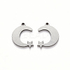 Non-Tarnish 201 Stainless Steel Charms LS-X-STAS-N092-106-2