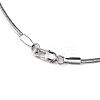 Tarnish Resistant Gifts for Boyfriend On Valentines Day 304 Stainless Steel Necklaces LS-NJEW-H411-53-3
