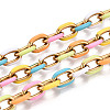 304 Stainless Steel Enamel Cable Chains CHS-ZX006-06D-1