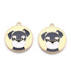 Eco-Friendly Alloy Enamel Pendants LS-X-ENAM-Q437-053-NR-3