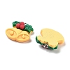 Christmas Theme Opaque Resin Pendants RESI-N039-100-1