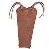 Arrow Leather Bookmarks AJEW-WH0518-27-1