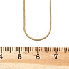 Ion Plating(IP) 304 Stainless Steel Snake Chains Necklaces LS-STAS-F094-24G-4