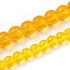 Transparent Glass Beads Strands X-GLAA-T032-T6mm-11-4