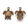 Tibetan Style Alloy Pendants X-EA9695Y-AB-2