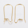 304 Stainless Steel Hoop Earring Findings Kidney Ear Wires LS-X-STAS-H436-03-2