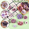 60Pcs Cloth Flower DIY-SP0005-73B-2