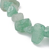 Natural Green Aventurine Chips Beaded Bracelet BJEW-JB09686-05-2