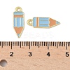 School Supplies Alloy Enamel Pandants FIND-M083-03C-G01-3