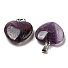 Natural Amethyst Pendants G-G956-B69-FF-2