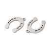 Non-Tarnish 201 Stainless Steel Pendants STAS-A084-10P-2